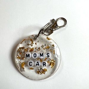 Custom “moms car” Keychain/car Keychain